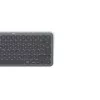Hama WK-500 keyboard Home/Office RF Wireless + Bluetooth QWERTZ German Black, Dark Grey