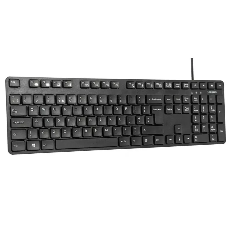 Targus AKM622UK keyboard Mouse included Universal USB QWERTY UK English Black