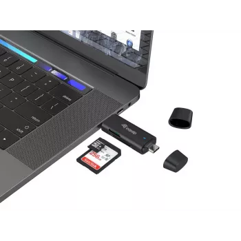 Equip 245462 card reader USB 3.2 Gen 1 (3.1 Gen 1) Type-A/Type-C Black
