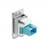 Keystone module DELOCK 91102, flat construction, RJ45 insert-compatible