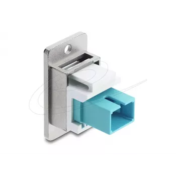 Keystone module DELOCK 91102, flat construction, RJ45 insert-compatible