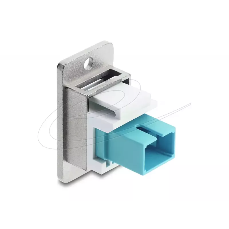 Keystone module DELOCK 91102, flat construction, RJ45 insert-compatible