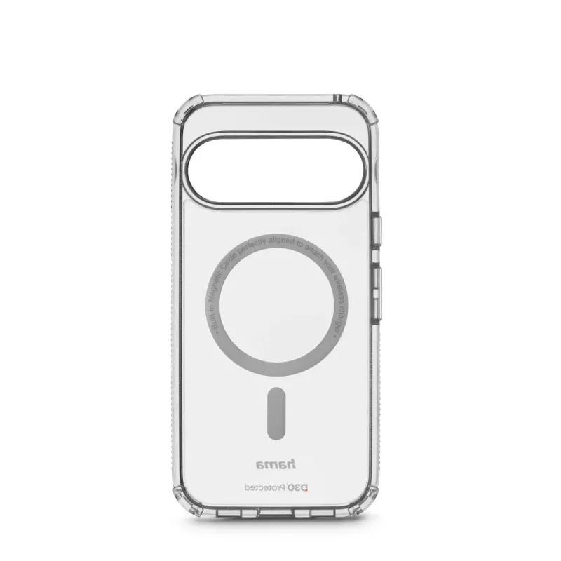 Mobile phone cover HAMA Extreme Protect for Google Pixel 10 / 10 Pro, transparent, fits up to 16 cm (6.3 inch)