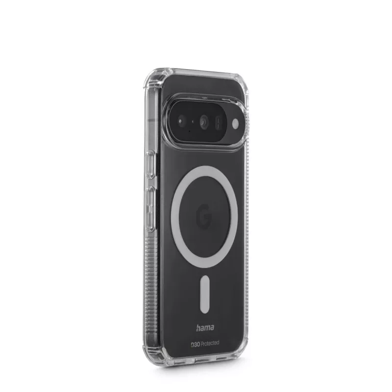 Mobile phone cover HAMA Extreme Protect for Google Pixel 10 / 10 Pro, transparent, fits up to 16 cm (6.3 inch)