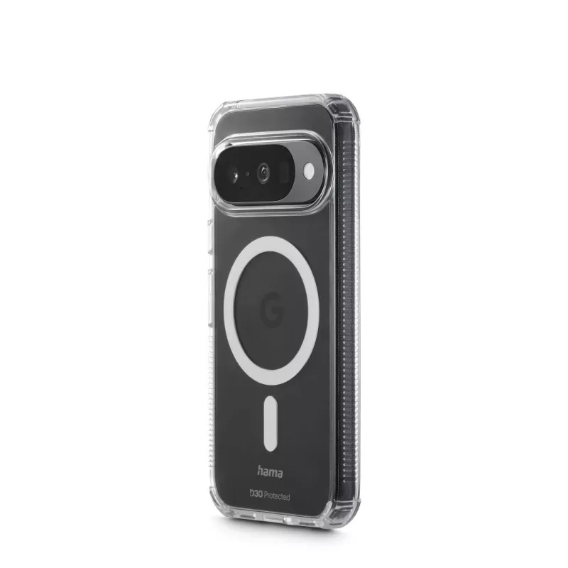 Mobile phone cover HAMA Extreme Protect for Google Pixel 10 / 10 Pro, transparent, fits up to 16 cm (6.3 inch)