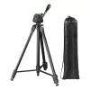 Tripod HAMA Delta Duo 170 — 3‑leg, max height 170 cm, min 62 cm, load 4 kg, weight 1.85 kg, black