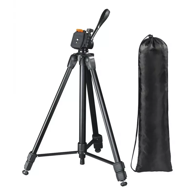 Tripod HAMA Delta Duo 170 — 3‑leg, max height 170 cm, min 62 cm, load 4 kg, weight 1.85 kg, black