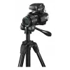 Tripod HAMA Delta Duo 170 — 3‑leg, max height 170 cm, min 62 cm, load 4 kg, weight 1.85 kg, black