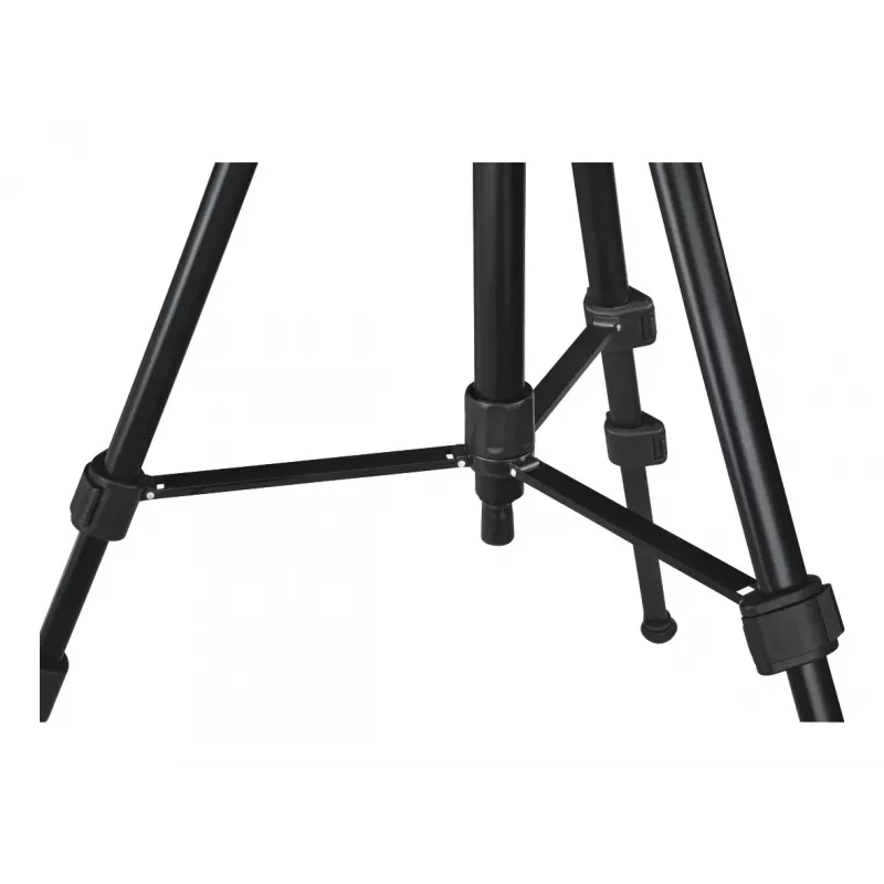 Tripod HAMA Delta Duo 170 — 3‑leg, max height 170 cm, min 62 cm, load 4 kg, weight 1.85 kg, black