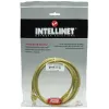 Intellinet Network Patch Cable, Cat5e, 1m, Yellow, CCA, U/UTP, PVC, RJ45, Gold Plated Contacts, Snagless, Booted, Lifetime Warranty