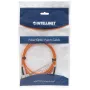 Intellinet Fiber Optic Patch Cable, OM2, SC/SC, 5m, Orange, Duplex, Multimode, 50/125 µm, LSZH, Fibre, Lifetime Warranty