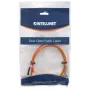 Intellinet Fiber Optic Patch Cable, OM2, LC/SC, 3m, Orange, Duplex, Multimode, 50/125 µm, LSZH, Fibre, Lifetime Warranty