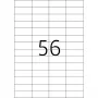 Labels HERMA Premium A4 52.5x21.2 mm white paper matt 11200 pcs