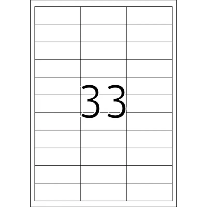 Self-adhesive printer label HERMA Labels Premium A4 66x25.4 mm