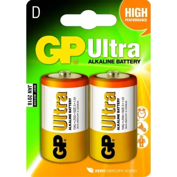 Single-use battery GP Batteries Ultra Alkaline D