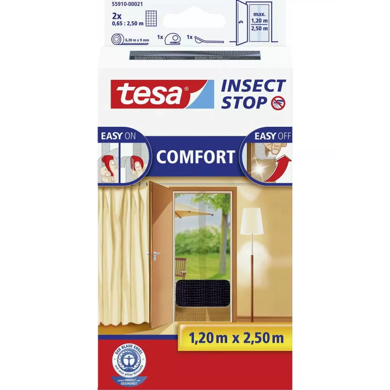 Adhesive Tape Tesa 55910-00021 650 mm x 2,500 mm, Anthracite