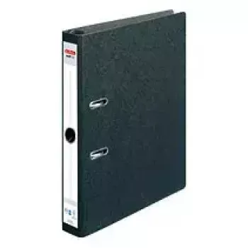 Ring binder Herlitz 10842292 A4 Black