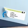 Repositionable address labels HERMA 99.1x33.8 mm