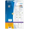 Self-adhesive printer label HERMA 5119