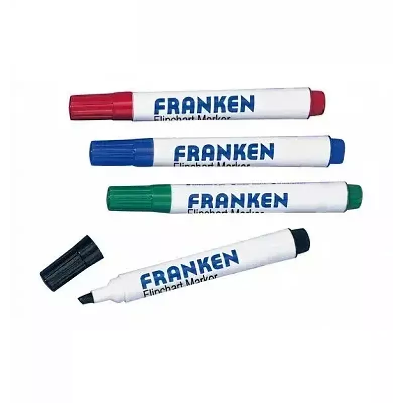Marker Franken Z2203 4 pc(s) Black Blue Green Red