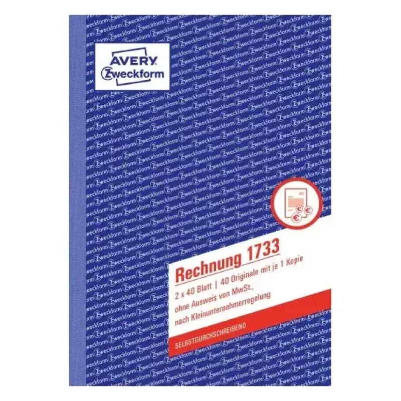 Business Form Avery 1733