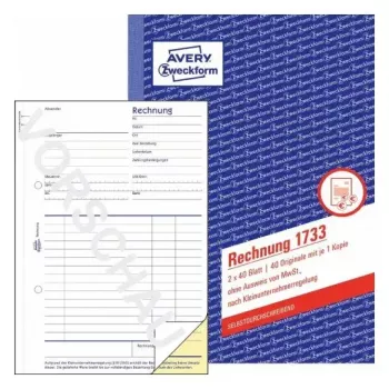 Business Form Avery 1733