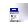 Epson Label Cartridge Magnetic LK-7WB2 Black/White 36mm (1.5m)