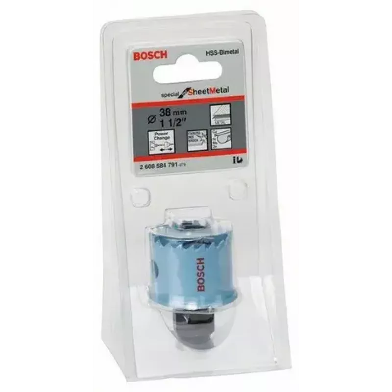 Drill Hole Saw Bosch 2 608 584 791 Metal 3.8 cm Single