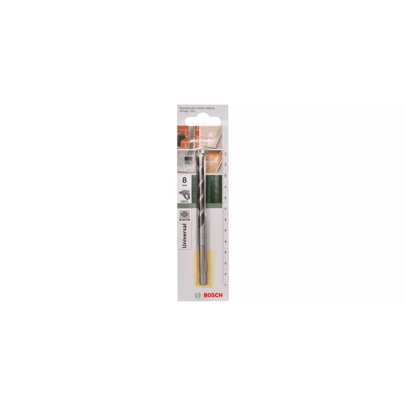 Bosch SDS-Quick multi-purpose drill bits, Rotary hammer, 8 mm, 120 mm, Multi, 7 cm, SDS-Quick