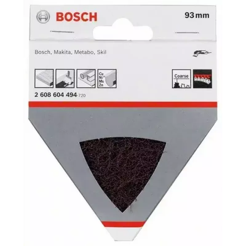 Bosch 2 608 604 494 manual sanding supply Sanding pad 1 pc(s)