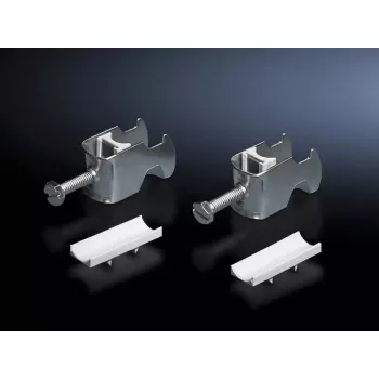 Cable clamp Rittal DK 7097.300, steel, silver, max bundle Ø 34 mm, 25 pcs