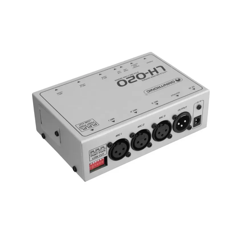 Audio Mixer Omnitronic 10355020 3 Channels 25 - 16000 Hz White