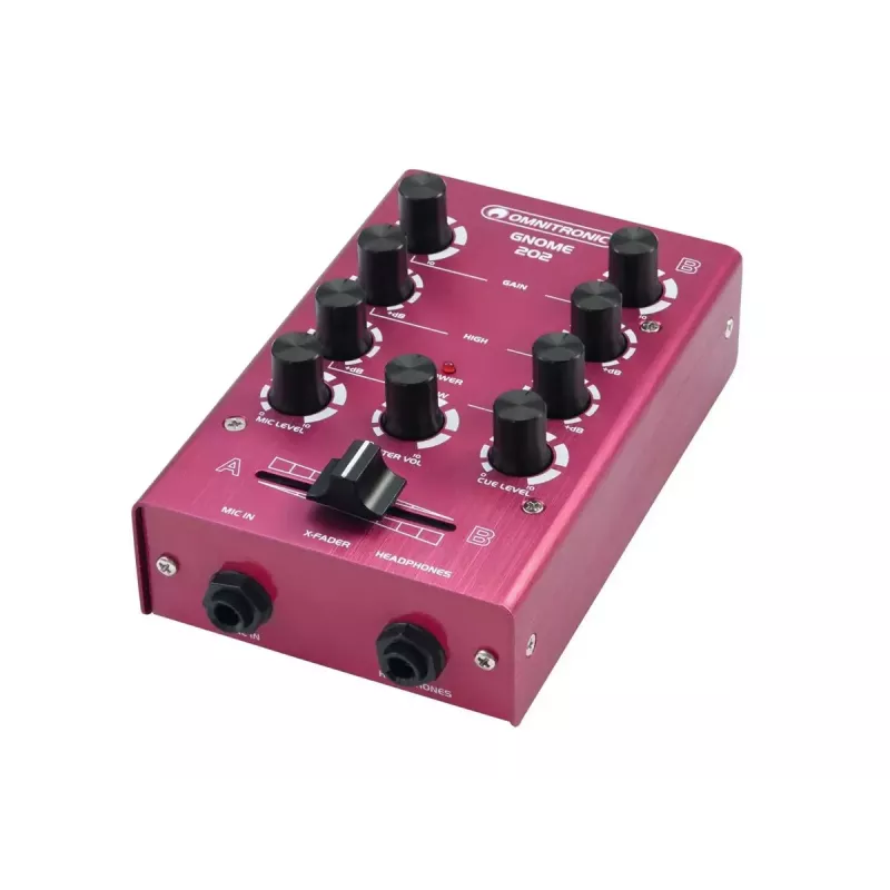 Omnitronic GNOME-202 2 channels 20 - 20000 Hz Red