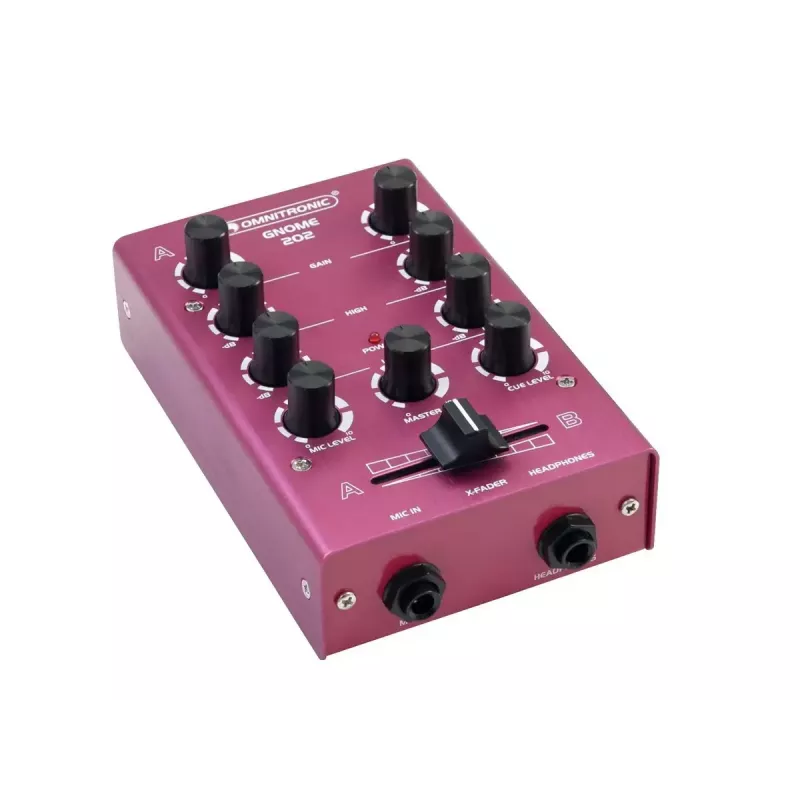 Omnitronic GNOME-202 2 channels 20 - 20000 Hz Red