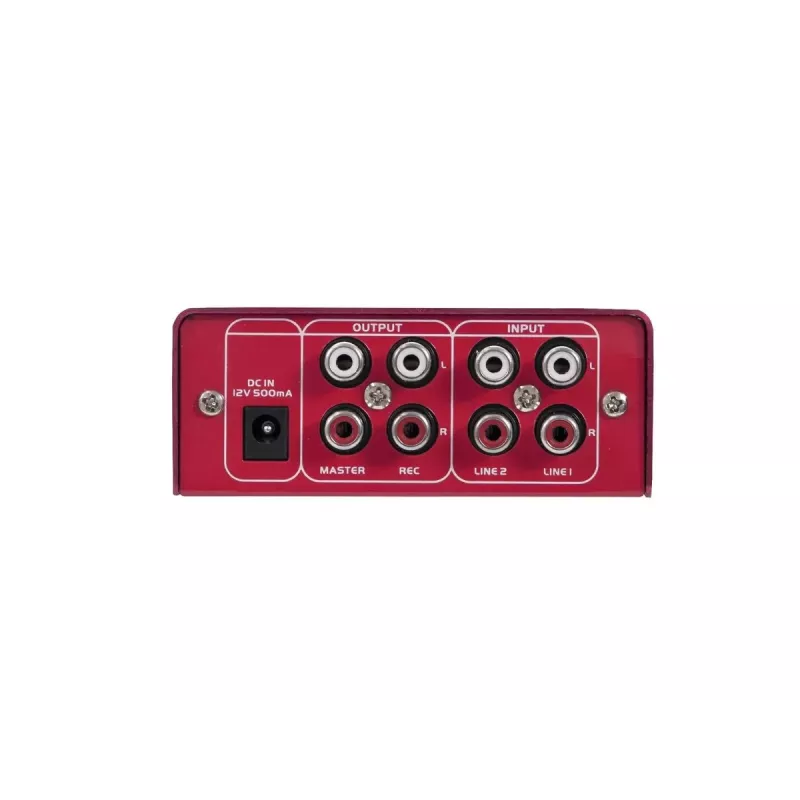 Omnitronic GNOME-202 2 channels 20 - 20000 Hz Red