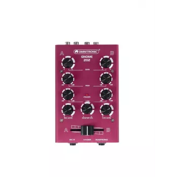Omnitronic GNOME-202 2 channels 20 - 20000 Hz Red