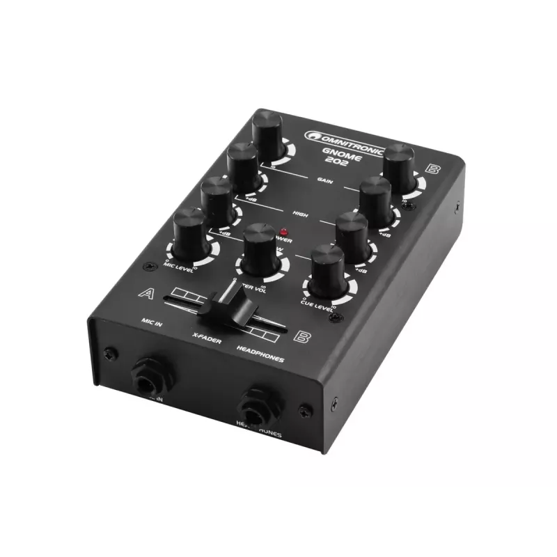 Mixer Omnitronic GNOME-202 2 channels 20 - 20000 Hz Black