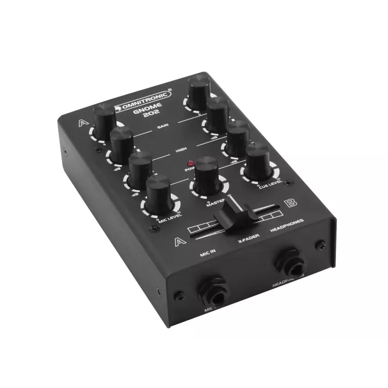 Mixer Omnitronic GNOME-202 2 channels 20 - 20000 Hz Black