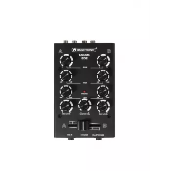 Mixer Omnitronic GNOME-202 2 channels 20 - 20000 Hz Black