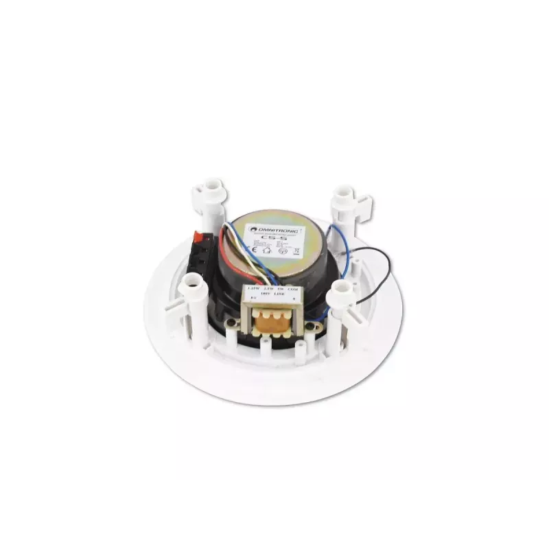 Full range loudspeaker Omnitronic 80710210 White Wired 5 W