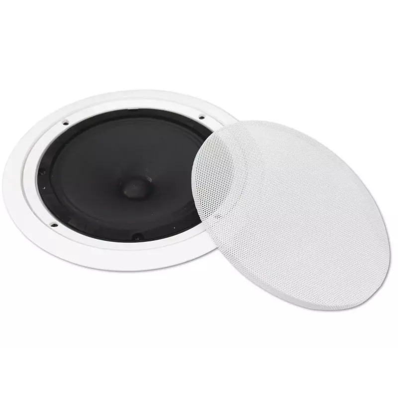 Full range loudspeaker Omnitronic 80710230 White Wired 10 W