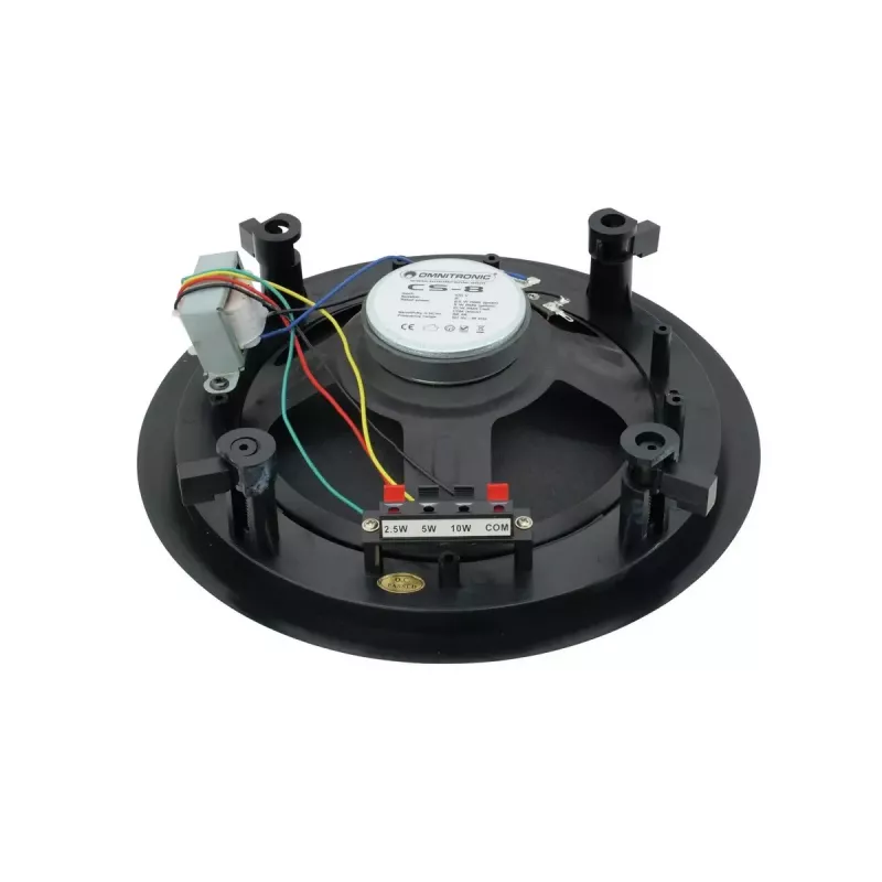 Full range loudspeaker Omnitronic 80710231 Black Wired 10 W