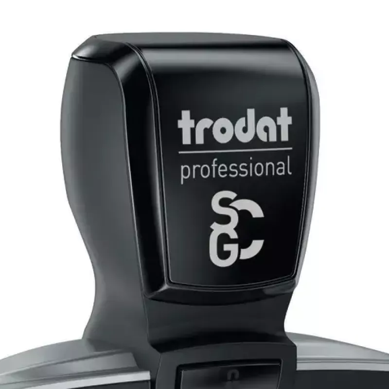 Self-inking date stamp Trodat 5030 — imprint 4 x 27 mm, size 74 x 45 x 150 mm