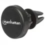 Manhattan Magnetic Car Air-Vent Phone Mount, Adjustable Clip-on, Quick Attach and Release, Non-Skid Pad, Black, Lifetime Warranty