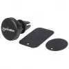 Manhattan Magnetic Car Air-Vent Phone Mount, Adjustable Clip-on, Quick Attach and Release, Non-Skid Pad, Black, Lifetime Warranty