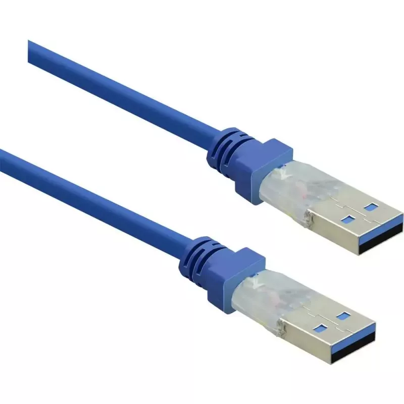 USB cable Renkforce RF-4369446 USB 3.2 Gen 1 1 m Blue