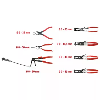 Pliers KS Tools 115.1055 Chromium-molybdenum steel