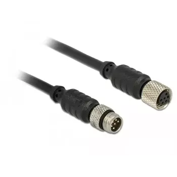 Serial cable Navilock 62971 Black 1 m M8