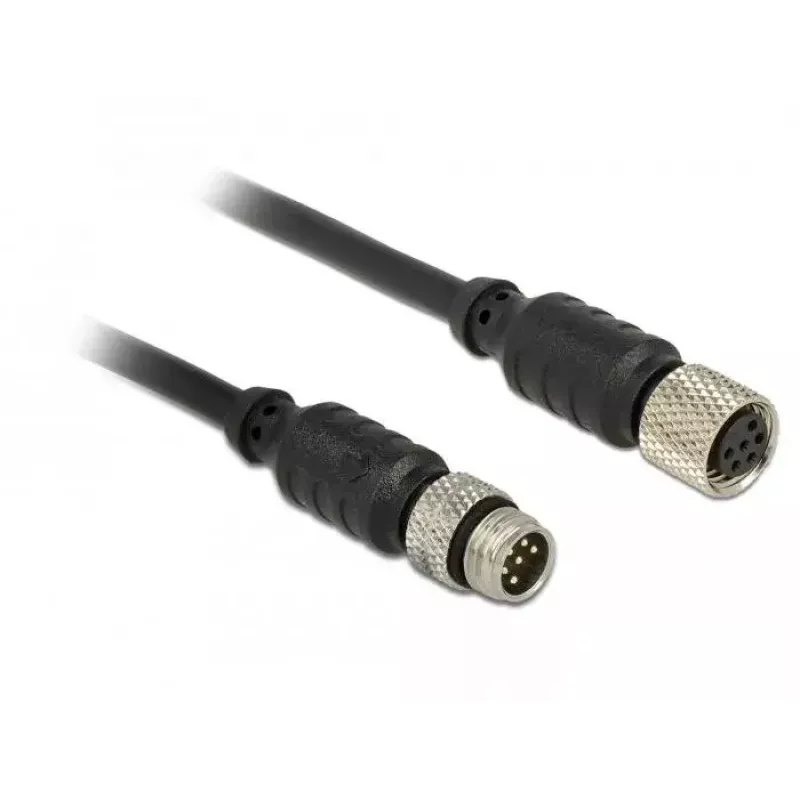 Serial cable Navilock 62971 Black 1 m M8