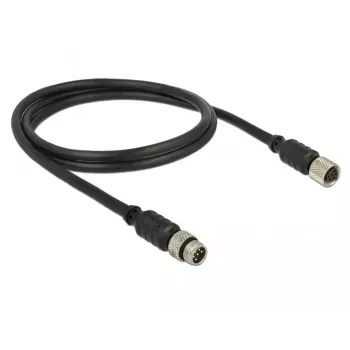 Serial cable Navilock 62971 Black 1 m M8